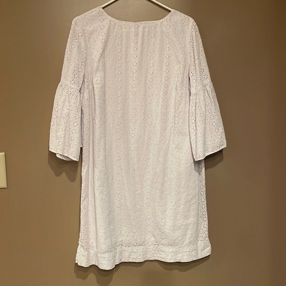 L white chaps dress